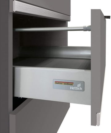 Кухонный гарнитур (ширина 380 см) Грейс 1 Оникс Кубанит Дуб Галифакс натуральный_5