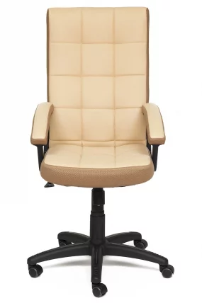 Кресло офисное TRENDY Бежевый-Бронзовый_1