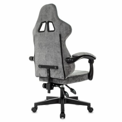 Кресло компьютерное BRABIX Shooter GM-12, 2 подушки, ткань, серое_7