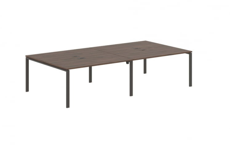 Бенч-система 4-местная EDIS EUWST 3116 Дуб Денвер темный Мокко_0