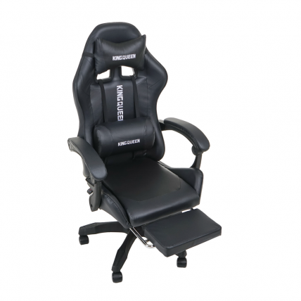 Кресло 1206 KINGQUEEN цвет черный с массажем 1206-black-mass_6