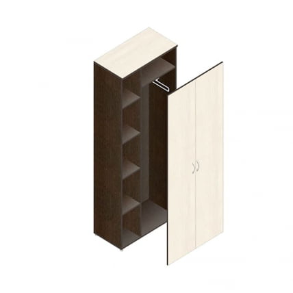 Шкаф Проспект Р.Ш-8 венге_0