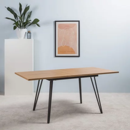 Стол раздвижной Диего 120-160 Белый-белый_7