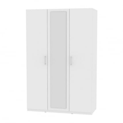 Шкаф распашный R-198х135х45-1-M(Белый)_0