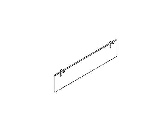 Лицевая панель CARRE 160х30х18см Акация Аури_1