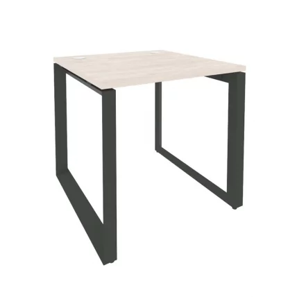 Стол рабочий на О-образном м/к ONIX O.MO-SP-0.8 Денвер Светлый/Антрацит_0