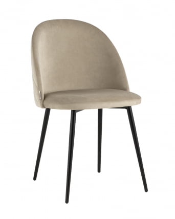 Стул Фолио велюр Бежевый_0