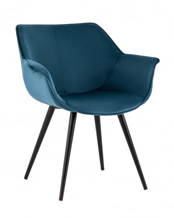 Стул Мэйсон New велюр Пыльно-синий_0