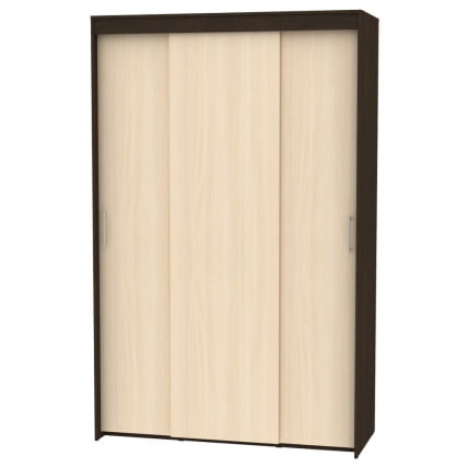 Шкаф-купе T-3-230х145х60(Венге-ДМ-4)_0