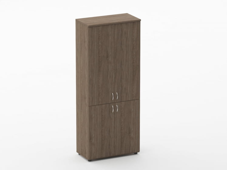 Шкаф высокий закрытый Twin 16.16.101 Дуб Верцаска_0