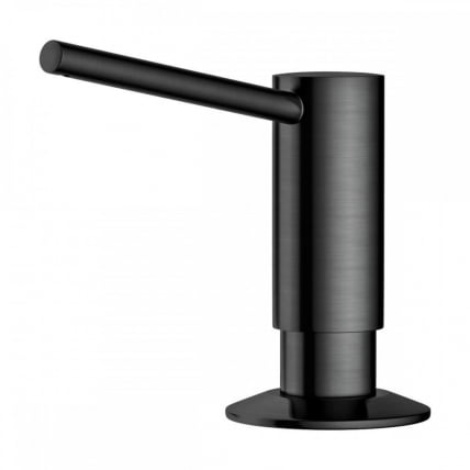 Дозатор Omoikiri Для Моющего Средства Om-02-Pvd-Gm Латунь/Вороненая Сталь_0