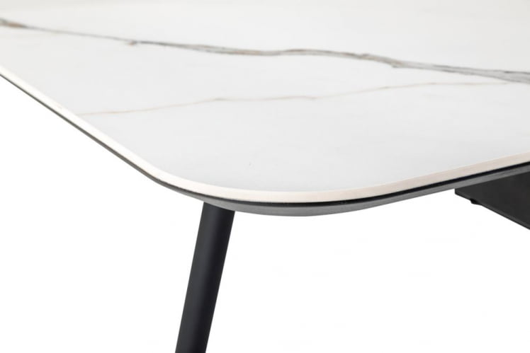 Стол Месси раздвиж. 140-180 Светлый мрамор/Бабочка_7
