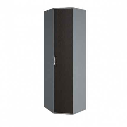 Шкаф угловой Riva А.СТ-1.10 Венге/Металлик_0