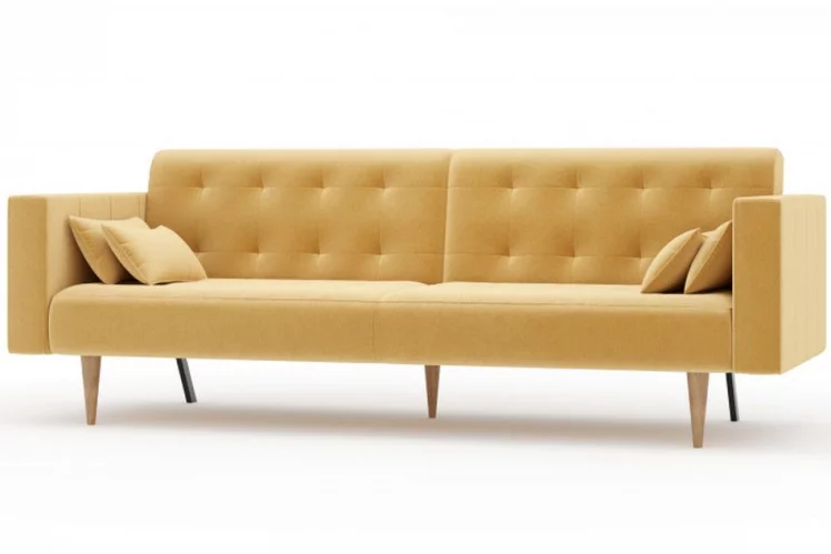 Диван трёхместный Нейт ЛД 308.010.000 Горчичный_1