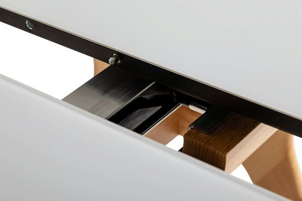 Стол раскл. Нарвик Glass 120-150 Automatic Natur/Light matte glass_10