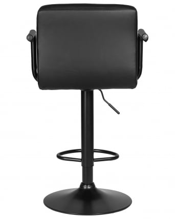Стул барный DOBRIN KRUGER ARM BLACK (черный)_4