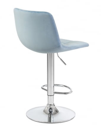 Стул барный ДОБРИН ТАИЛОР (пудрово-голубой велюр (МДЖ9-74)) 2 шт / DOBRIN TAILOR (MJ9-74))_3