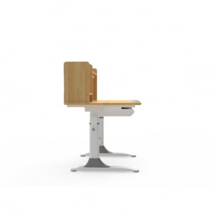 Стол письменный детский с регулировкой высоты и полками EUREKA ECD-XYL-80_11