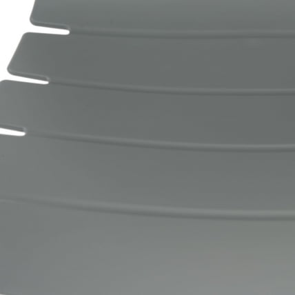 Стул ХАНСЕН (мод. 622Н) / 1 шт. в упаковке пластик/металл/эко кожа, 51х47х80 см, высота до сиденья 45 см, серый/черный / HANSEN (mod. 622N)_6