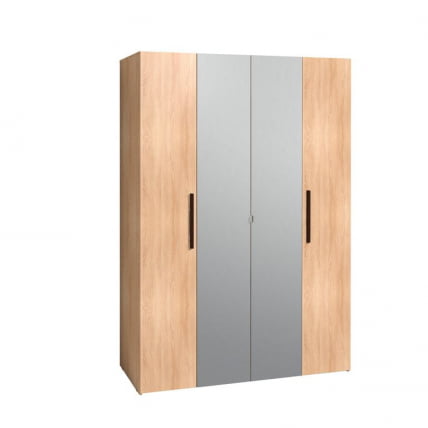 Шкаф для одежды и белья BAUHAUS 9 Дуб Сонома (спальня)_0
