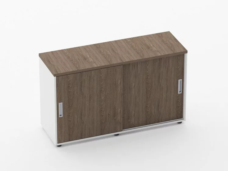 Тумба-купе для рабочего модуля Deka 9.02.125 Дуб Верцаска/Белый_0