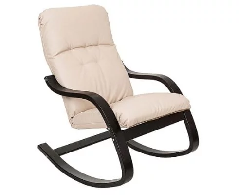 Кресло-качалка Эйр бежевый каркас эко кожа бежевый_0
