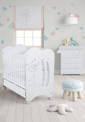 Кровать Micuna Aura 120x60 White_1