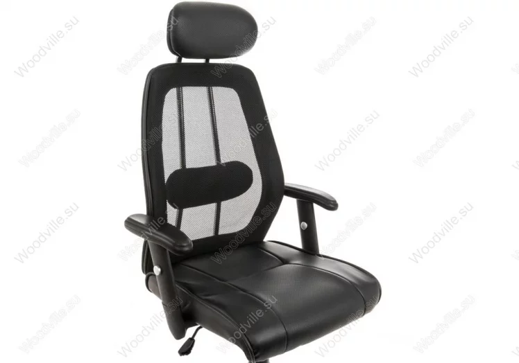 Кресло руководителя Фаcтор Черный / Factor_4
