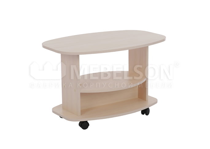 Стол журнальный Лидер модуль 01 Дуб млечный_0