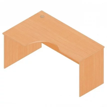 Стол компьютерный угловой Р.СКУ-16 (левый) Дуб Кронберг_0