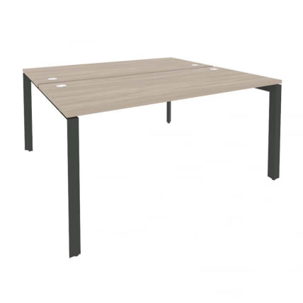 Рабочая станция на П-образном м/к ONIX O.MP-D.RS-2.4.7 Дуб Аттик/Антрацит_0