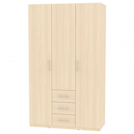 Шкаф распашный R-230х135х60-3(ДМ)_0