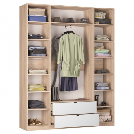 Шкаф распашный R-230х180х45-2-TR(Венге)_1