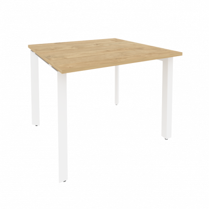 Стол переговорный (1 столешница) ONIX O.MP-PRG-1.1 Тиквуд Светлый/Белый_0