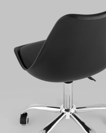 Стул офисный BLOK SN пластиковый черный_8