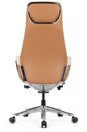 Кресло руководителя RV DESIGN Napoli Бежевый_4