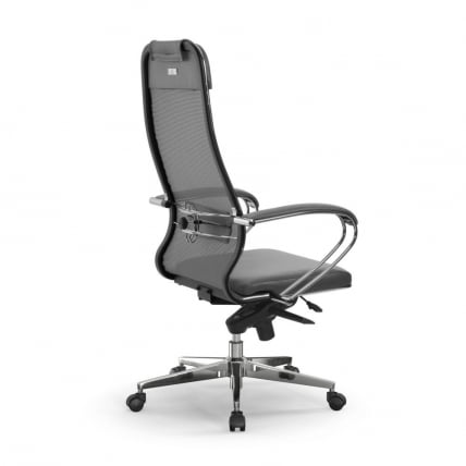 Кресло руководителя Samurai Comfort S Светло-серый_1