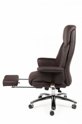 Кресло офисное Парламент H-2021-322 Темно-коричневый_10