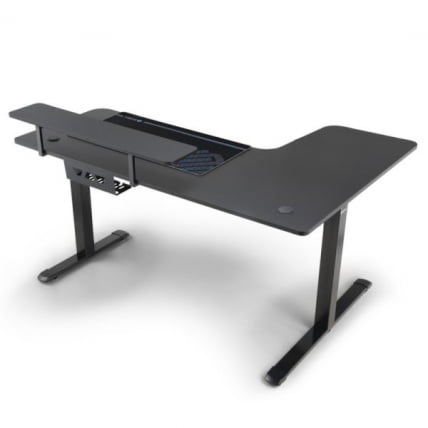 Стол для для компьютера (для геймеров) угловой (левый) c электроприводом EUREKA ERK-L60L-B-PRO-V1-EU_2