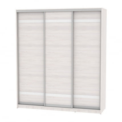 Шкаф-купе B-220х200х60-1(ЯАС-D9D9D9)_0