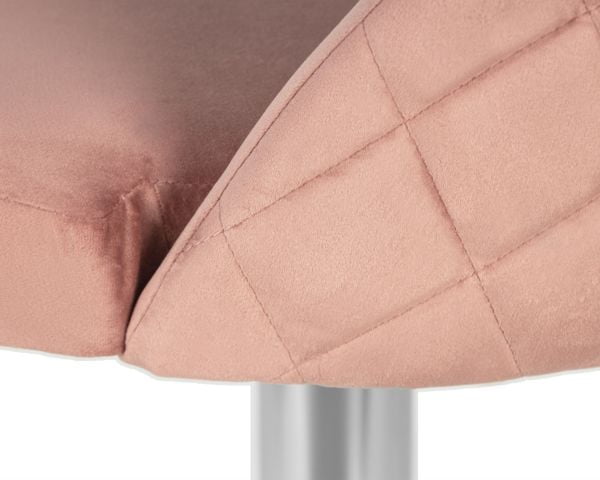 Стул барный DOBRIN MILANA (пудрово-розовый велюр (MJ9-32)) 2 шт_7
