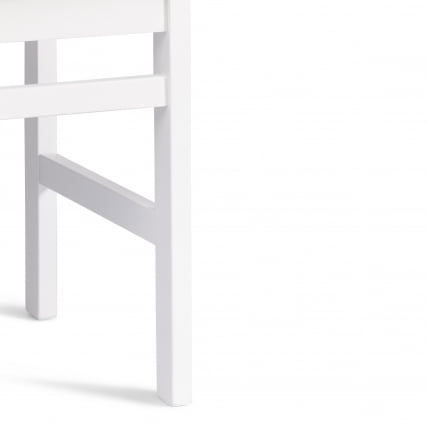 Стул жесткое сиденье SWEDEN / 1 шт. в упаковке Многослойная фанера, МДФ, 100*41*40, white, разобранный_8
