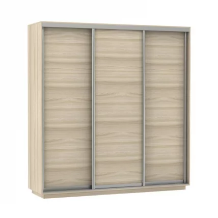 Шкаф-купе трехдверный Экспресс Трио Элемент 2100х2200h Ясень шимо светлый_0