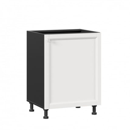 Тумба кухонная 600 Джулия ЛД 284.050.000.047 Белый Черный_0