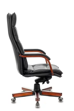 Кресло руководителя Бюрократ T-9927WALNUT/BLACK_2