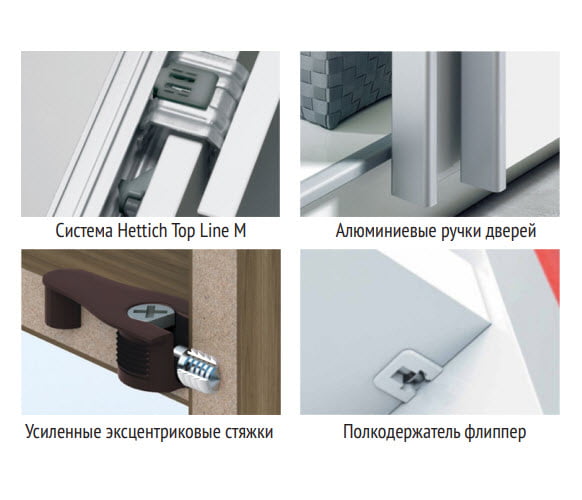 Шкаф-купе трехдверный Прайм 2100 ДСП/Зеркало/ДСП Белый снег_5