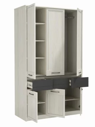 Шкаф комбинированный Лиана 45.03 Ясень анкор светлый_1