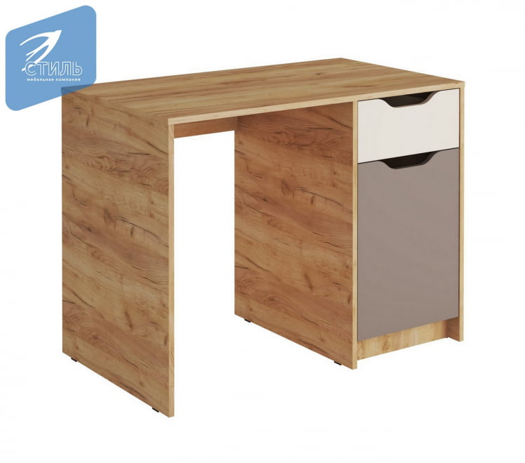 Стол письменный RICH СП-001 Мята/Сумеречный голубой/дуб крафт золотой_3