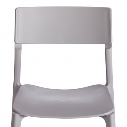 Стул ЛЕНТО (мод. 43) пластик, 43 х 49 х 77 см, Грей (Cерый) / LENTO (mod. Grey (Cерый)_5