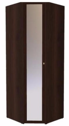 Шкаф угловой Зеркало Шерлоcк 63 Дуб Сонома (спальня)_67003 / Sherlock_0